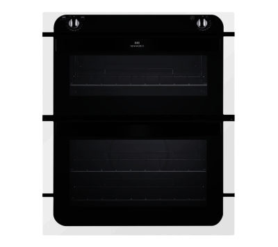 New World NW701DO Electric Built-under Double Oven - White & Black